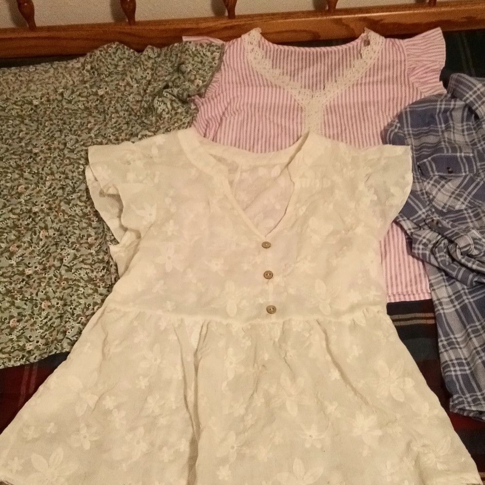 Lot of 6 Gorgeous Trendy Medium Tops Blouses